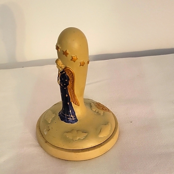 Vintage The Cookie Stamp Brown Bag Cookie Art Heavenly Angel #11 - Picture 2 of 6